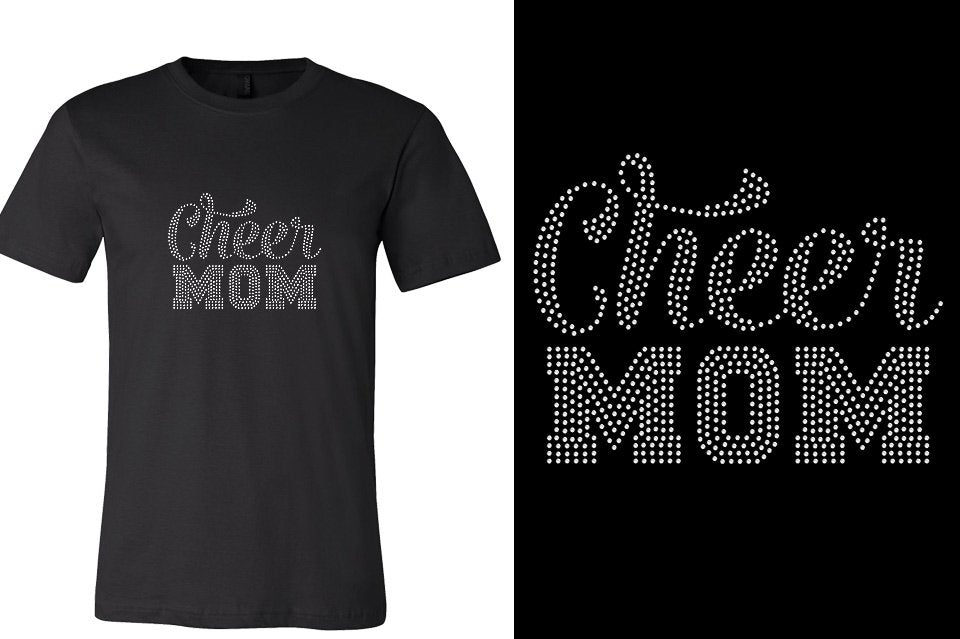 Rhinestones Cheer Extreme Cheer Mom Raleigh Unisex T-Shirt