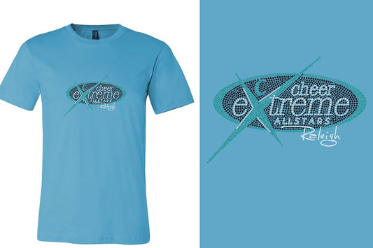 Rhinestones Cheer Extreme Raleigh Unisex T-Shirt