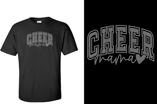 Rhinestones Cheer Extreme Cheer Mama Raleigh Unisex T-Shirt